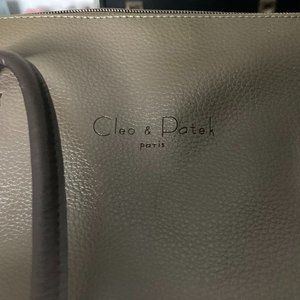 cleo and patek tan large size pocket book